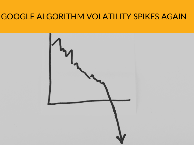 Google Algorithm Volatility Spikes Again